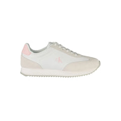 Calvin Klein White Leather Women Sneaker