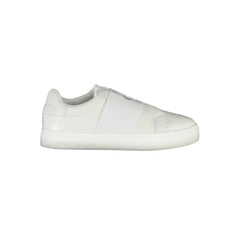 Calvin Klein White Leather Women Sneaker - Sneakers