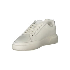 Calvin Klein White Leather Women Sneaker - Sneakers