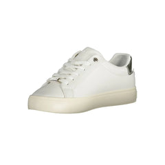 Calvin Klein White Leather Women Sneaker - Sneakers