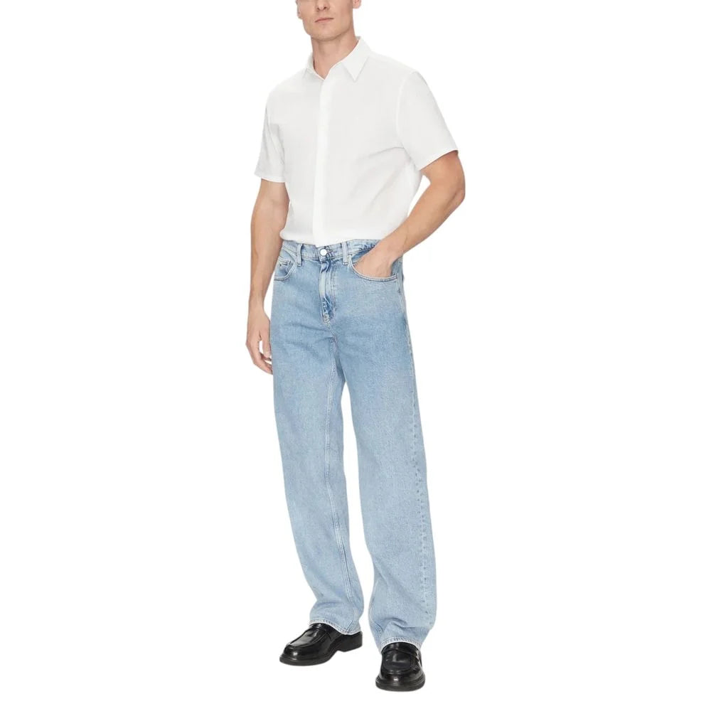 Calvin Klein White Organic Cotton Shortsleeve - IT52 | XL