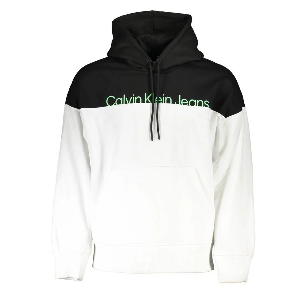 Calvin Klein White Polyester Men Sweater - Hoodies