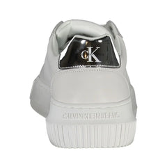 Calvin Klein White Polyester Sneaker
