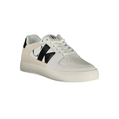 Calvin Klein White Polyester Sneaker - Athletic Shoes