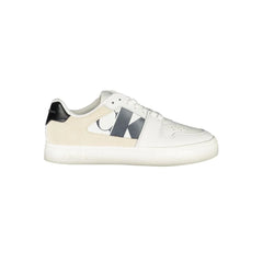 Calvin Klein White Polyester Sneaker - Athletic Shoes