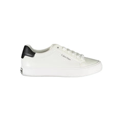 Calvin Klein White Polyester Sneaker - EU40/US10 - Sneakers