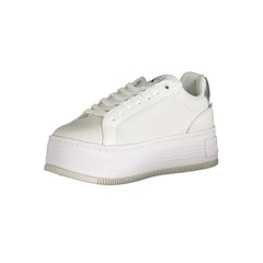 Calvin Klein White Polyester Sneaker - EU41/US11 - Sneakers