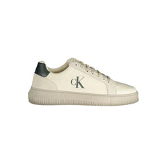 Calvin Klein White Polyester Sneaker - EU44/US11 - Sneakers