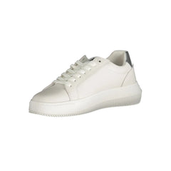 Calvin Klein White Polyester Sneaker - Sneakers