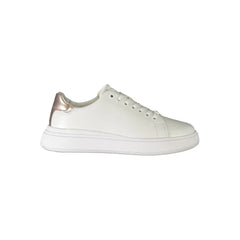 Calvin Klein White Polyester Sneaker - Sneakers