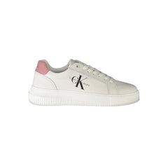 Calvin Klein White Polyester Sneaker - Sneakers