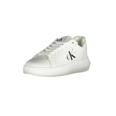 Calvin Klein White Polyester Women Sneaker