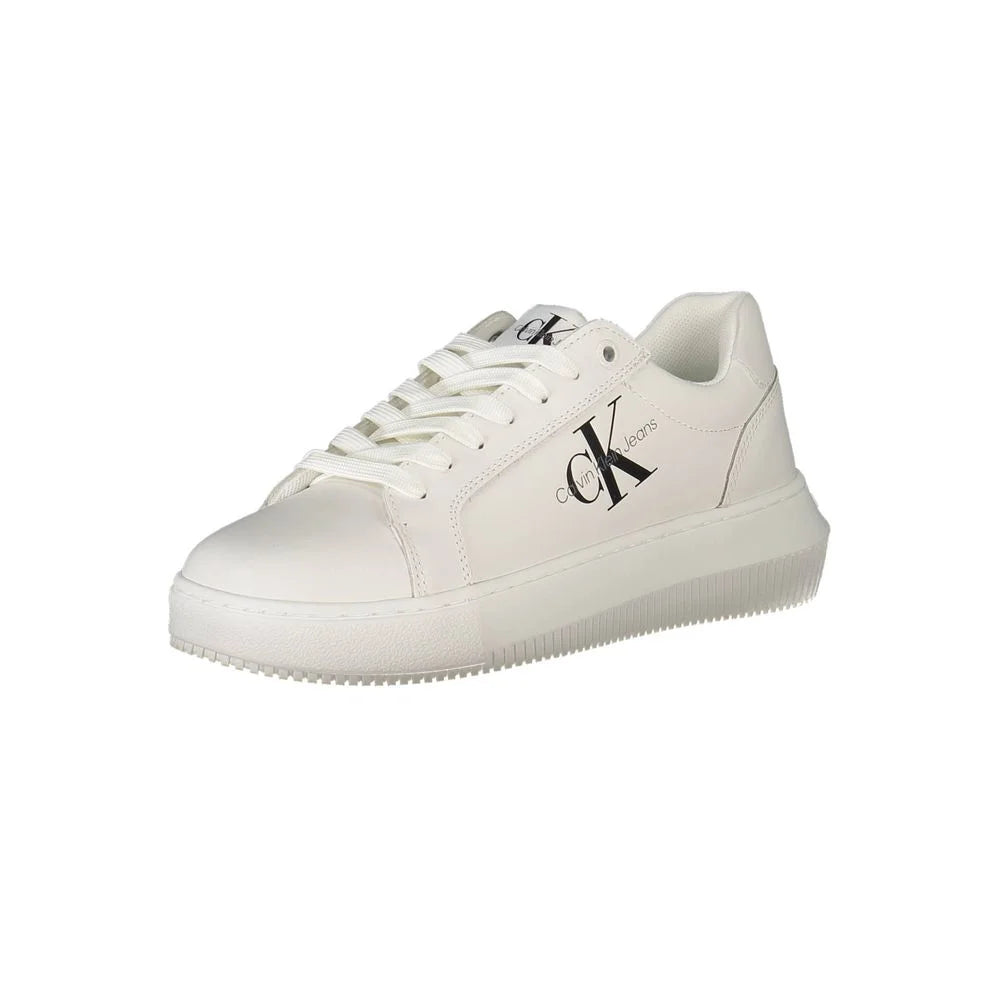 Calvin Klein White Polyester Women Sneaker - Sneakers