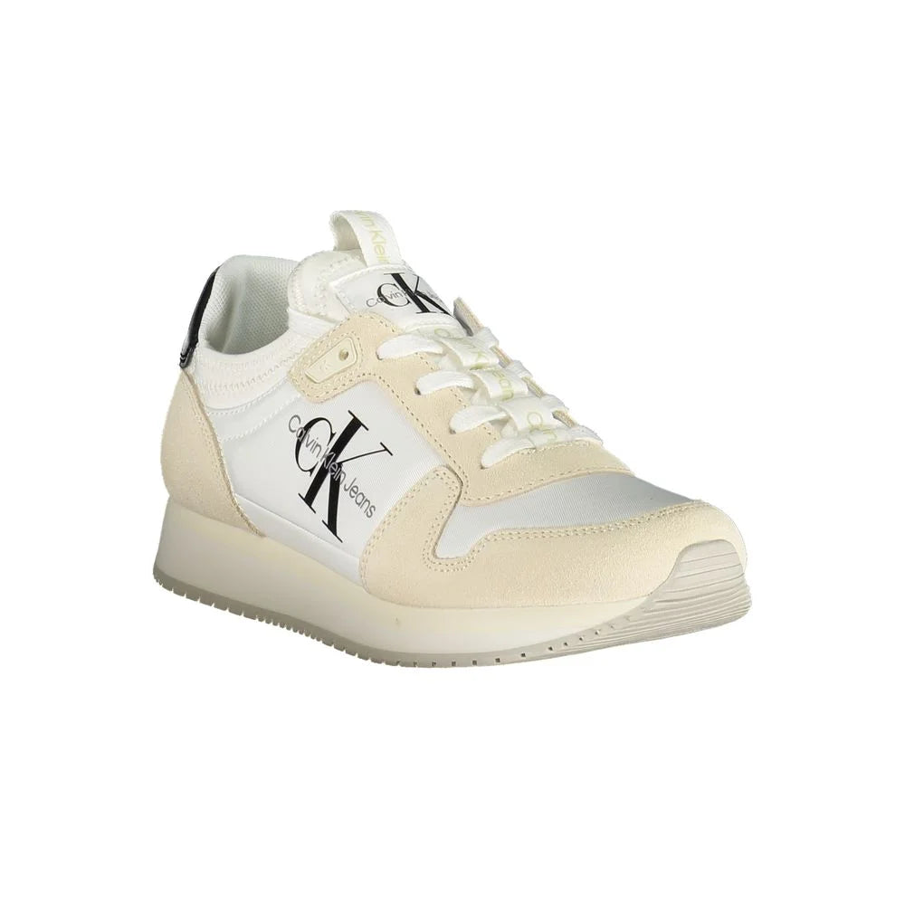 Calvin Klein White Polyester Women Sneaker - Sneakers