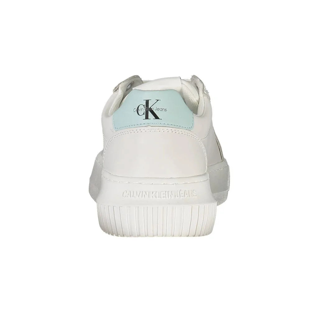 Calvin Klein White Recycled Polyester Women Sneaker - Sneakers