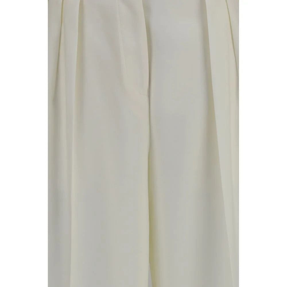 Pantalones casuales de lana blanca Oves Aries Calvin Klein