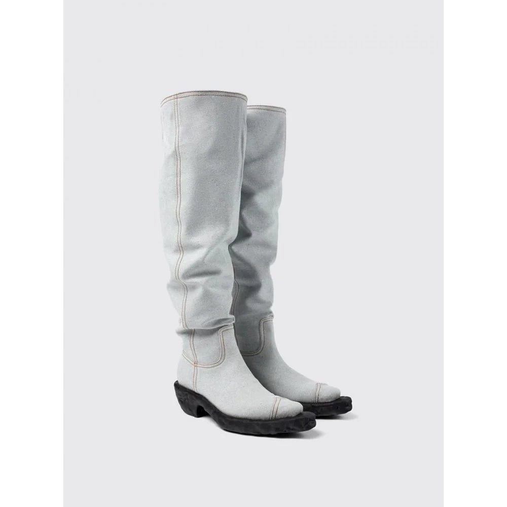 Camperlab Blue Denim And Rubber Boots - 37
