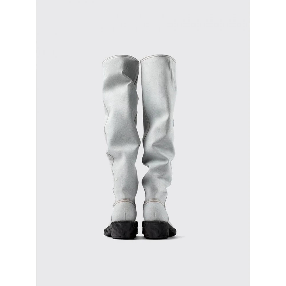 Camperlab Blue Denim And Rubber Boots - 37