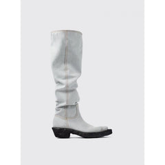 Camperlab Blue Denim And Rubber Boots - 37