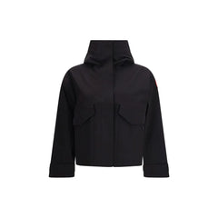 Canada Goose Black Recycled Polyamide Rain Coat - L