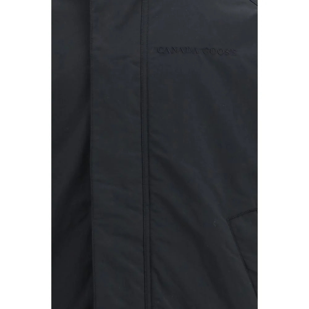 Canada Goose Black Wool Bomber - XL