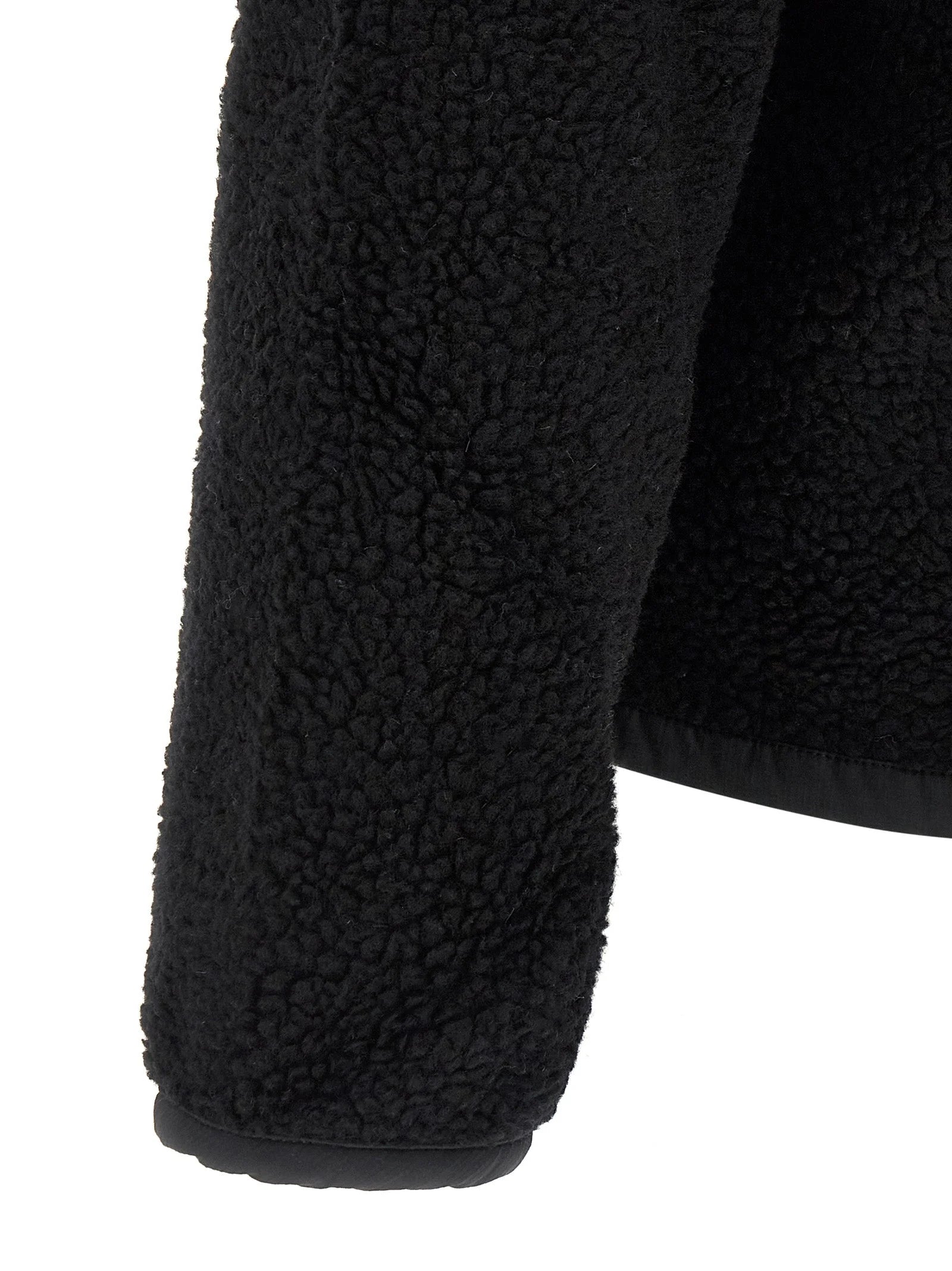 Canada Goose Black Wool Full-Length Jacket - S