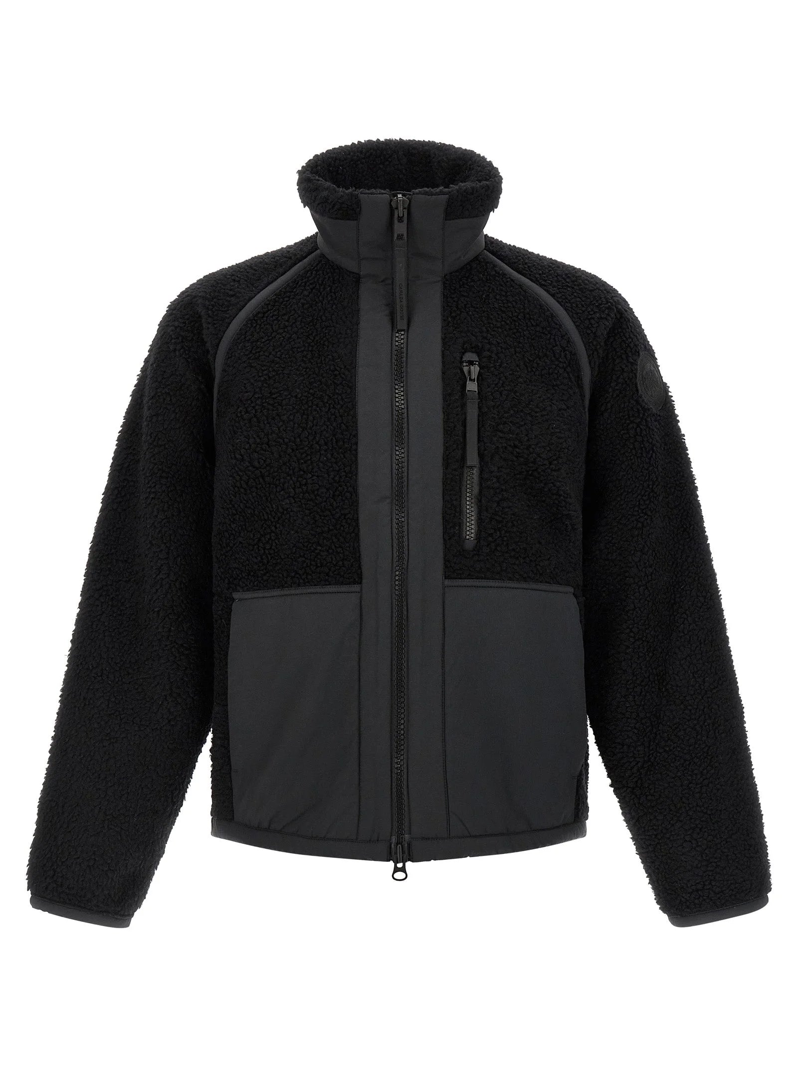 Canada Goose Black Wool Full-Length Jacket - S