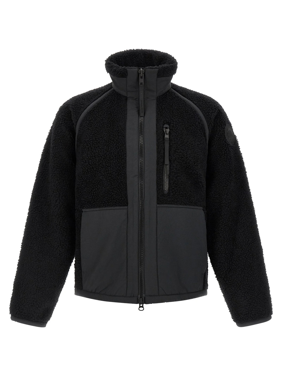 Canada Goose Black Wool Full-Length Jacket - S