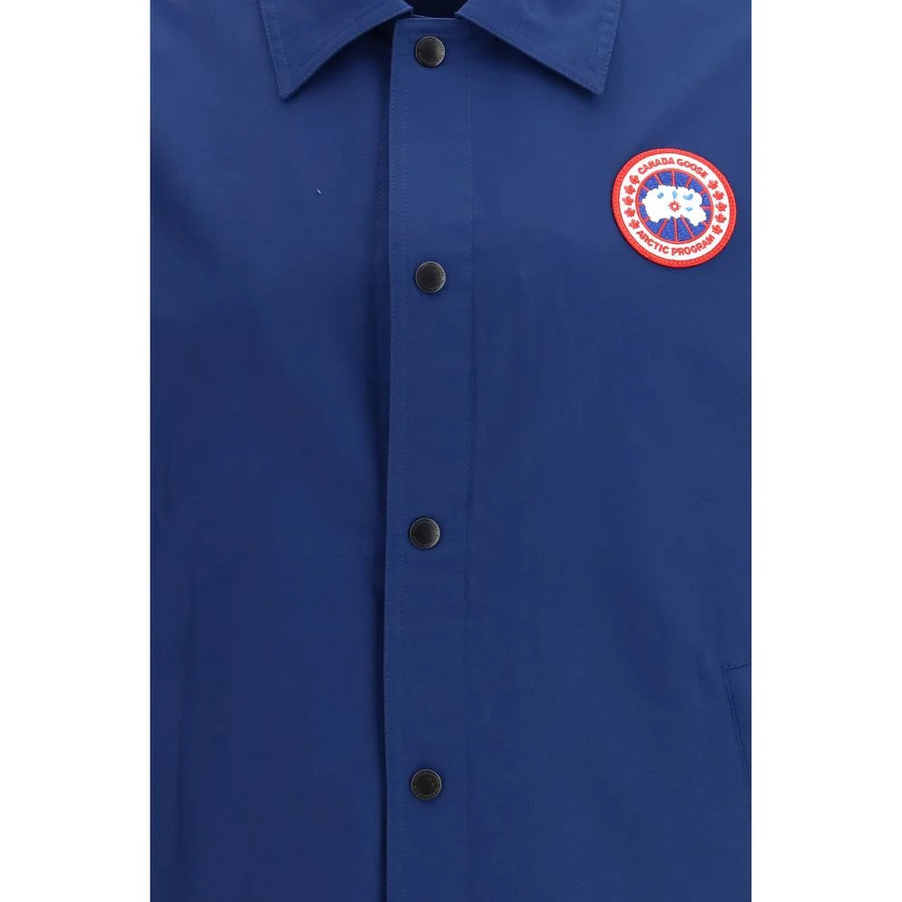Canada Goose Blue Cotton Coat