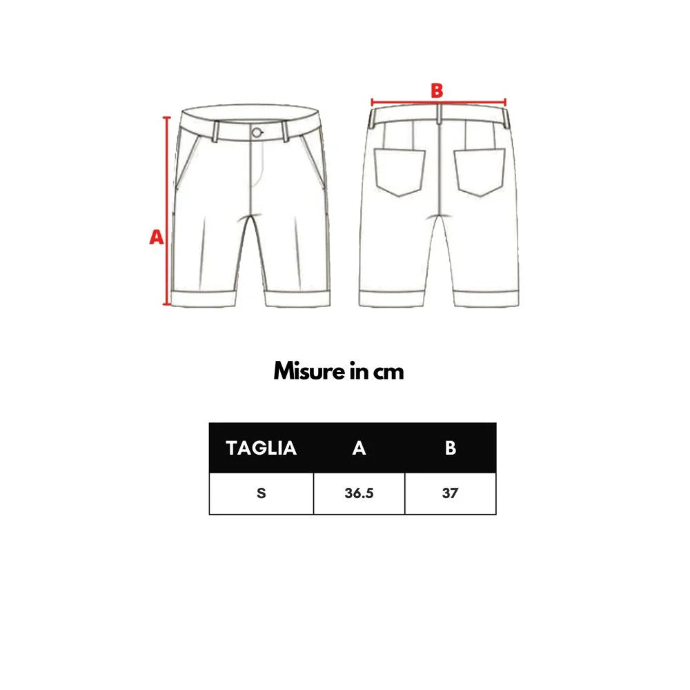 Canali Blue Polyester Swim Short - M