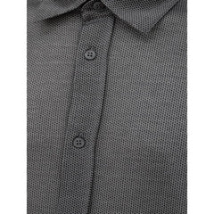 Canali Gray Cotton Shirt - IT50 | L