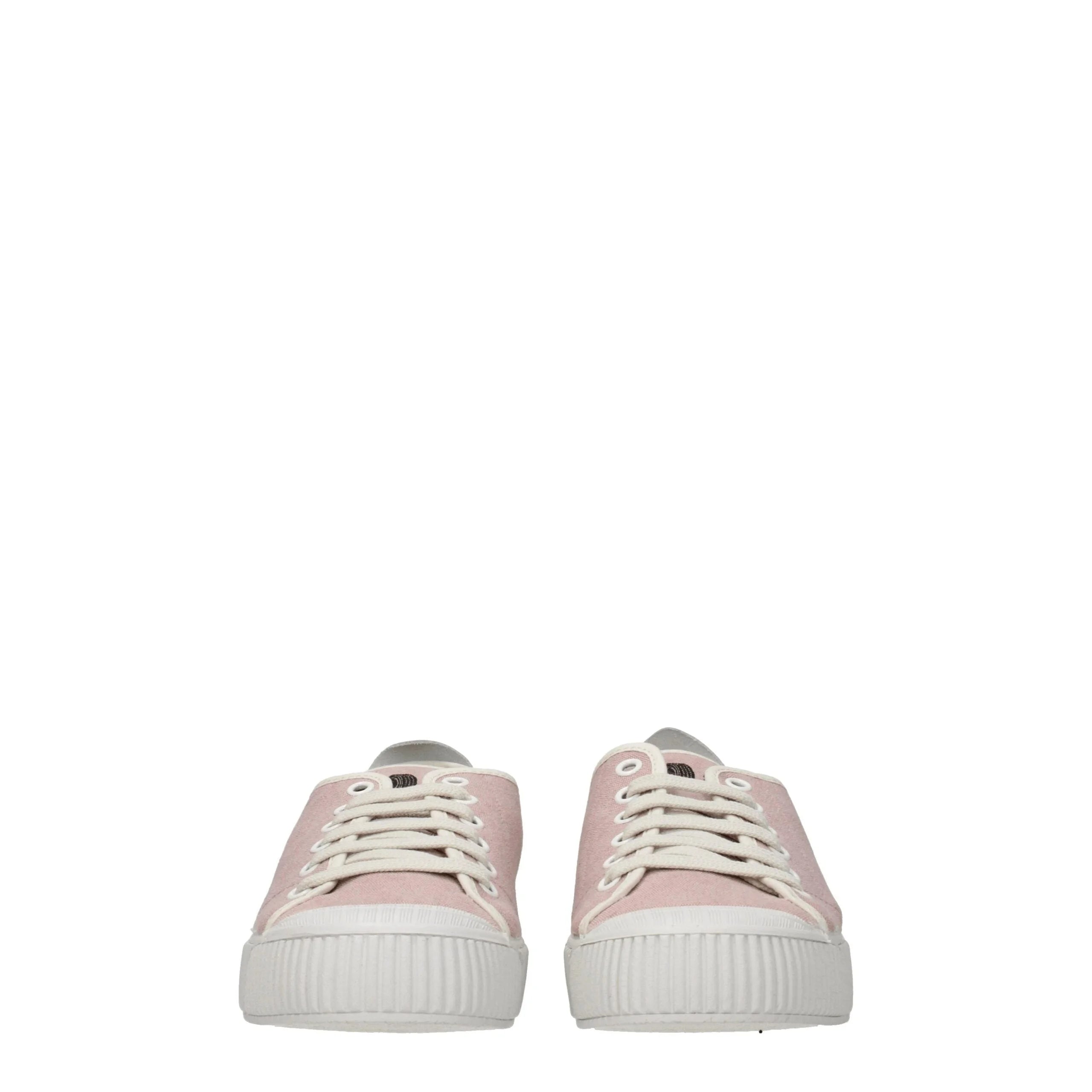 Car Shoe Pink Fabric Low Tops - EU38/US8