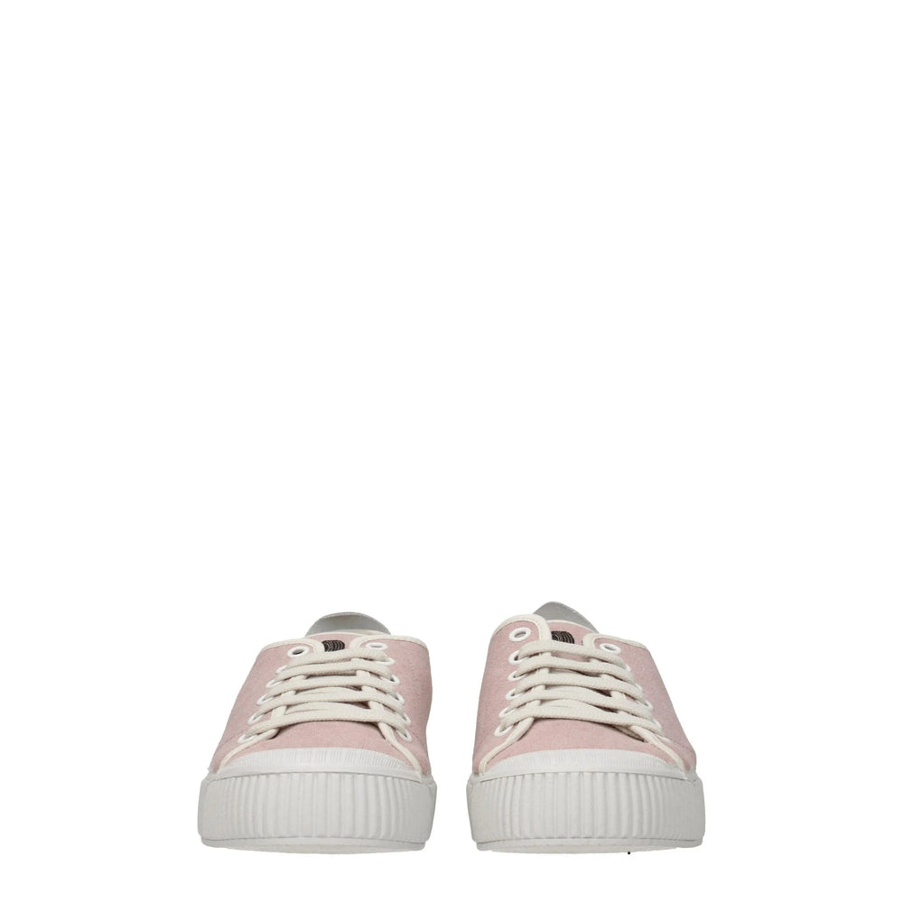 Car Shoe Pink Fabric Low Tops - EU38/US8