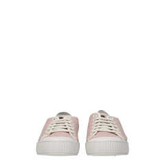 Car Shoe Pink Fabric Low Tops - EU38/US8