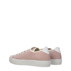 Car Shoe Pink Fabric Low Tops - EU38/US8