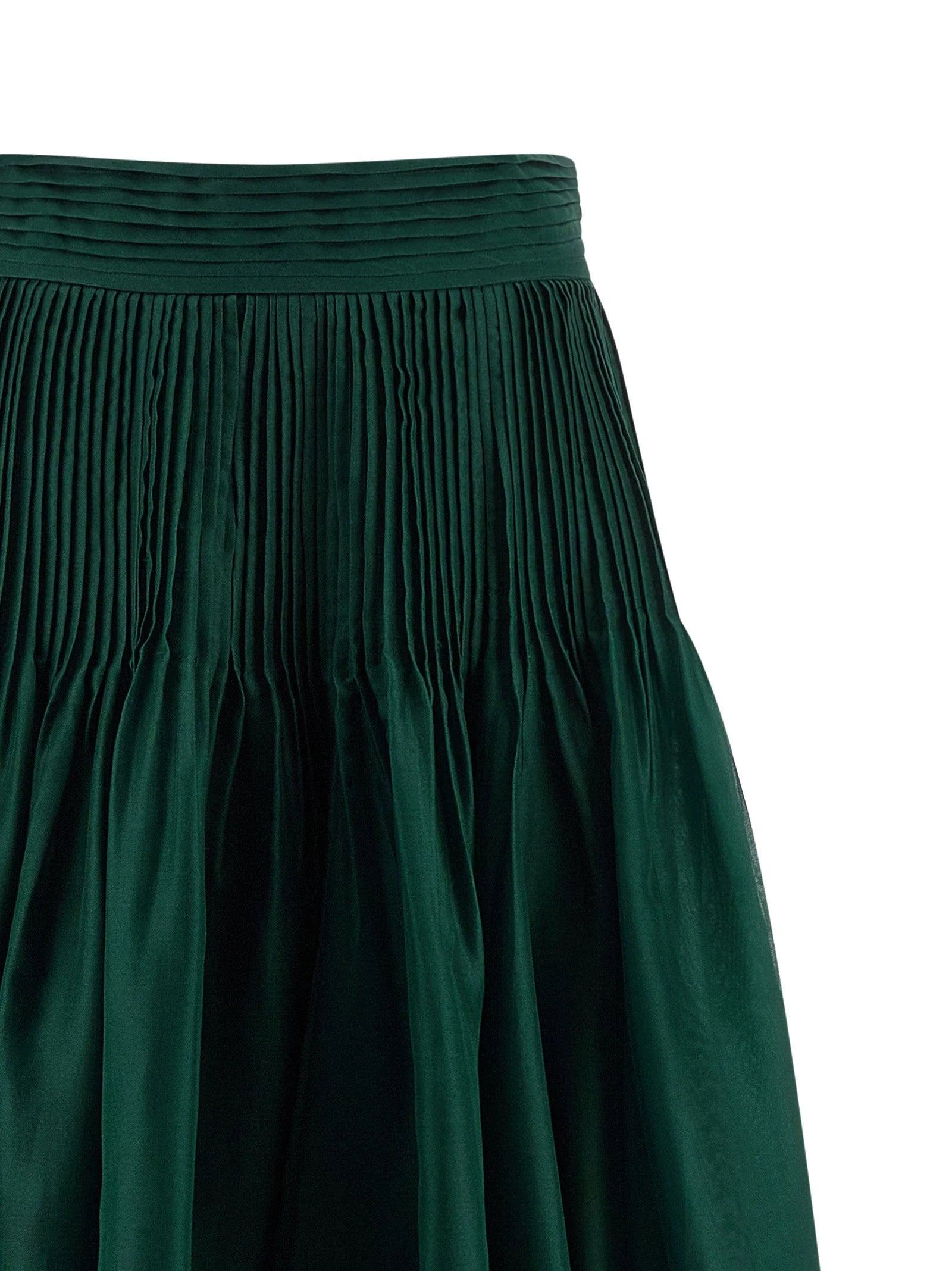 Carolina Herrera Bicolor Silk Mini Skirt - 4