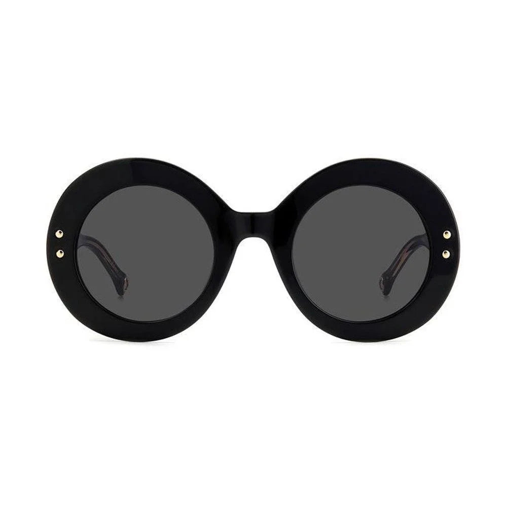 Carolina Herrera Black Acetate Sunglasses