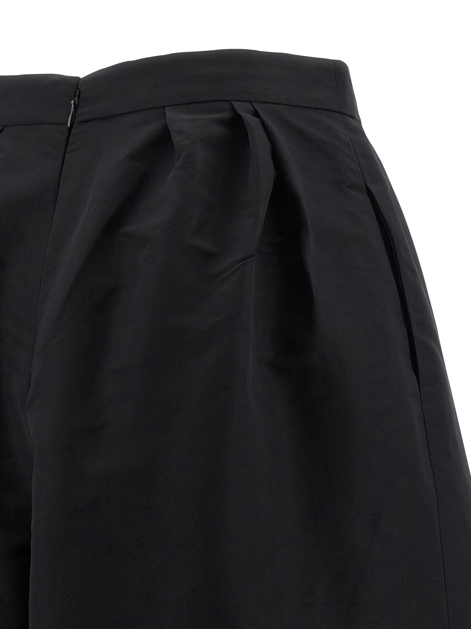 Carolina Herrera Black Silk Casual Pants - 10