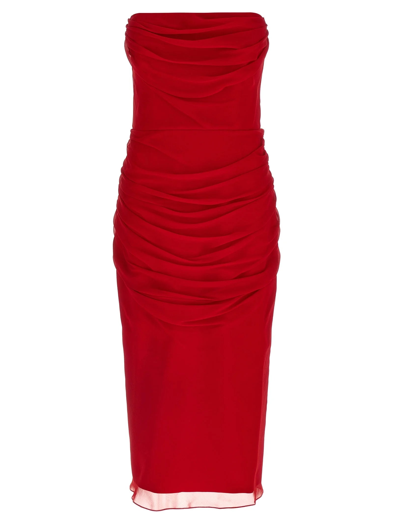 Carolina Herrera Multicolor Silk Midi Dress - 4