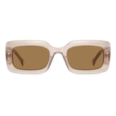 Carolina Herrera Orange Acetate Sunglasses