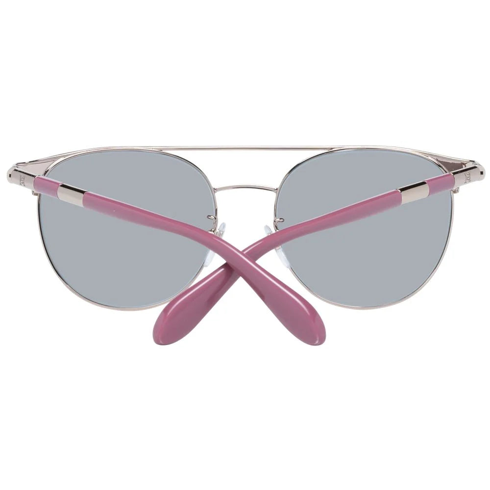 Carolina Herrera Silver Metal & Plastic Sunglasses - Sunglasses