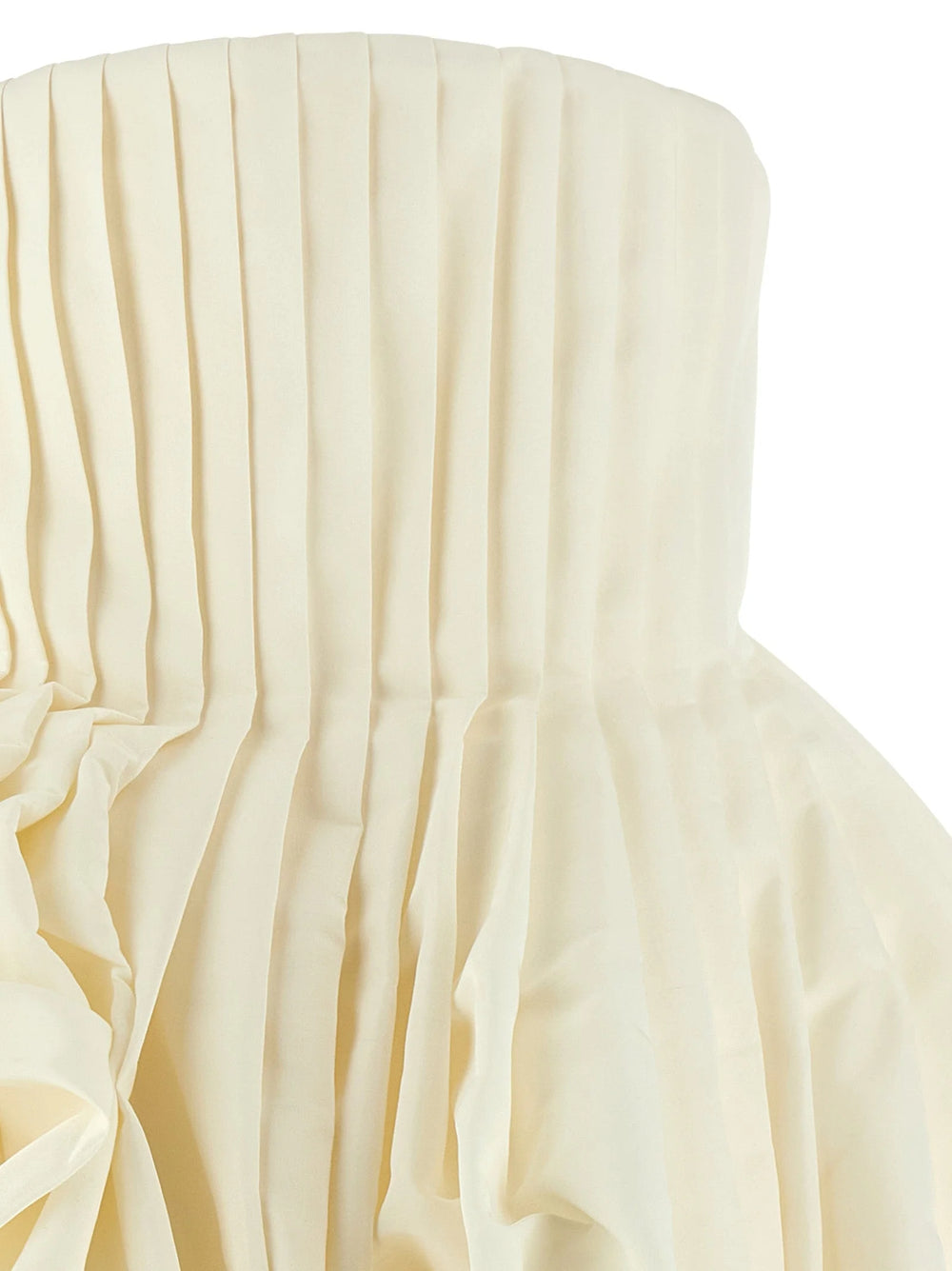 Carolina Herrera White Silk Short Dress - 4