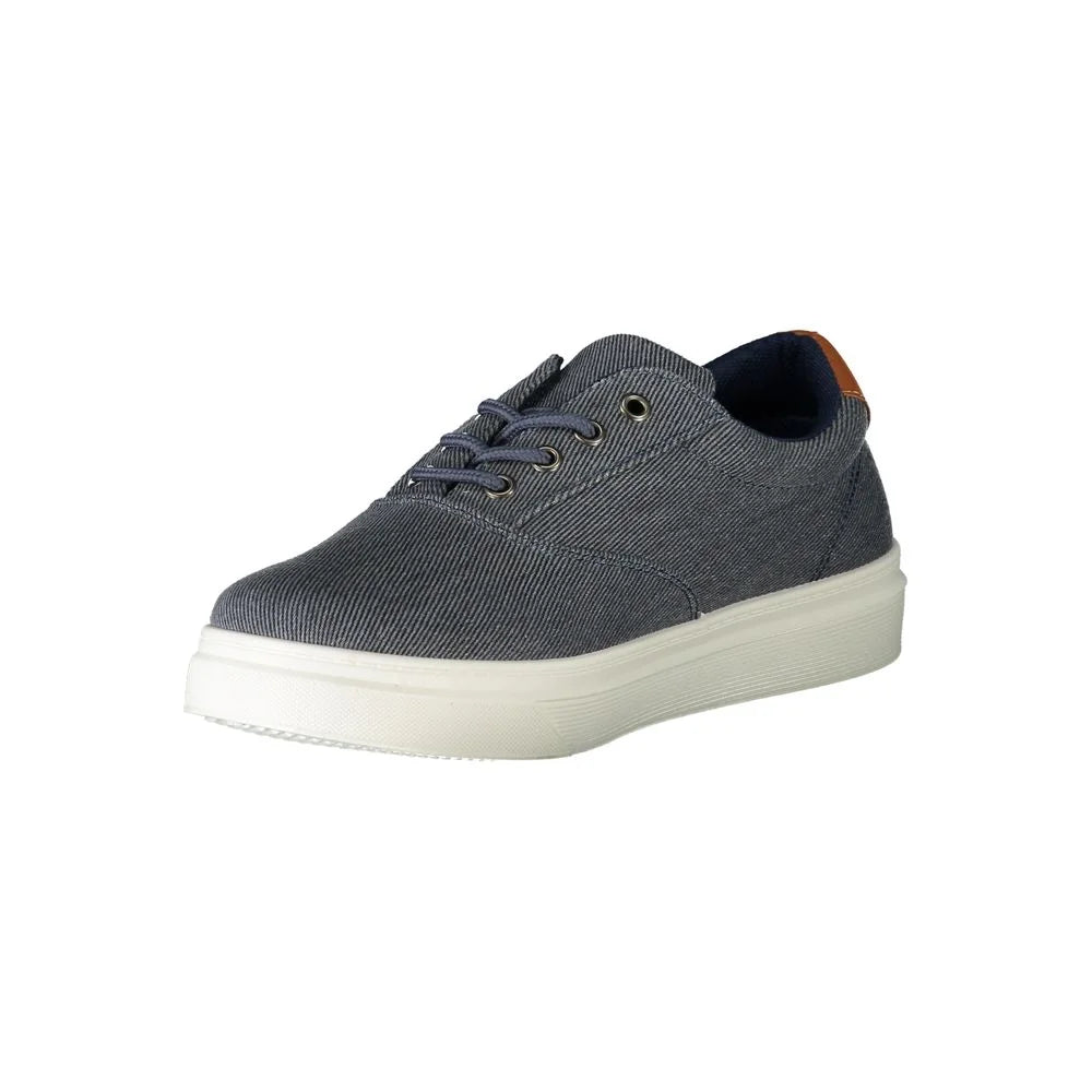 Carrera Blue Polyester Sneaker - Sneakers