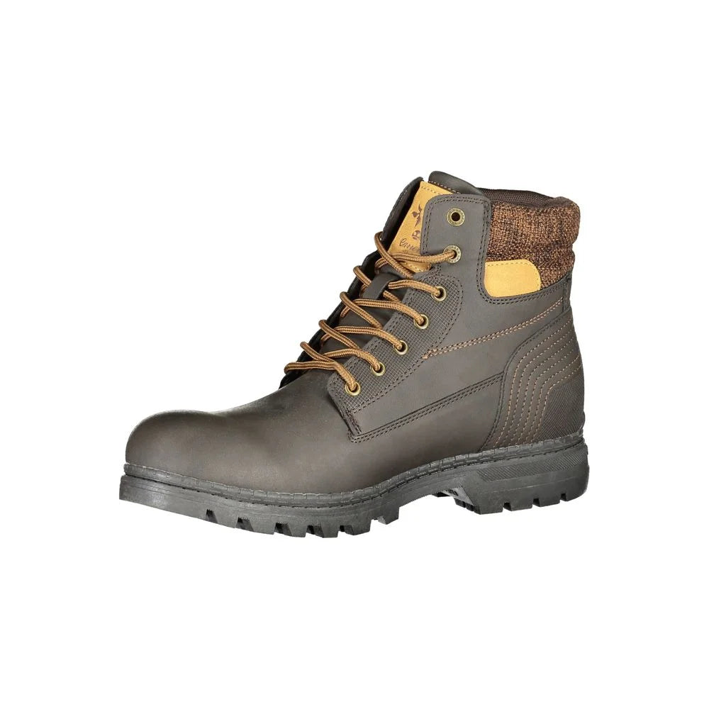 Carrera Brown Polyester Men Boot - Boots