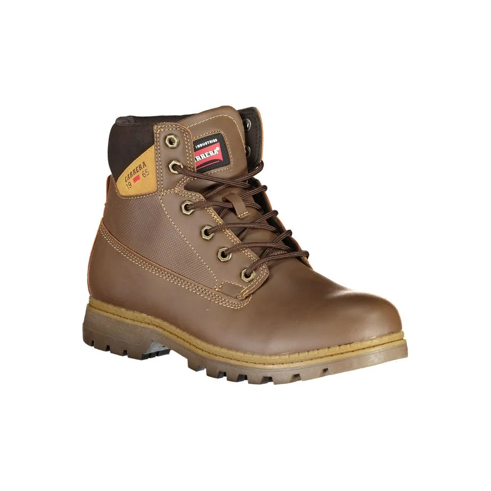 Carrera Brown Polyester Men Boot - Boots