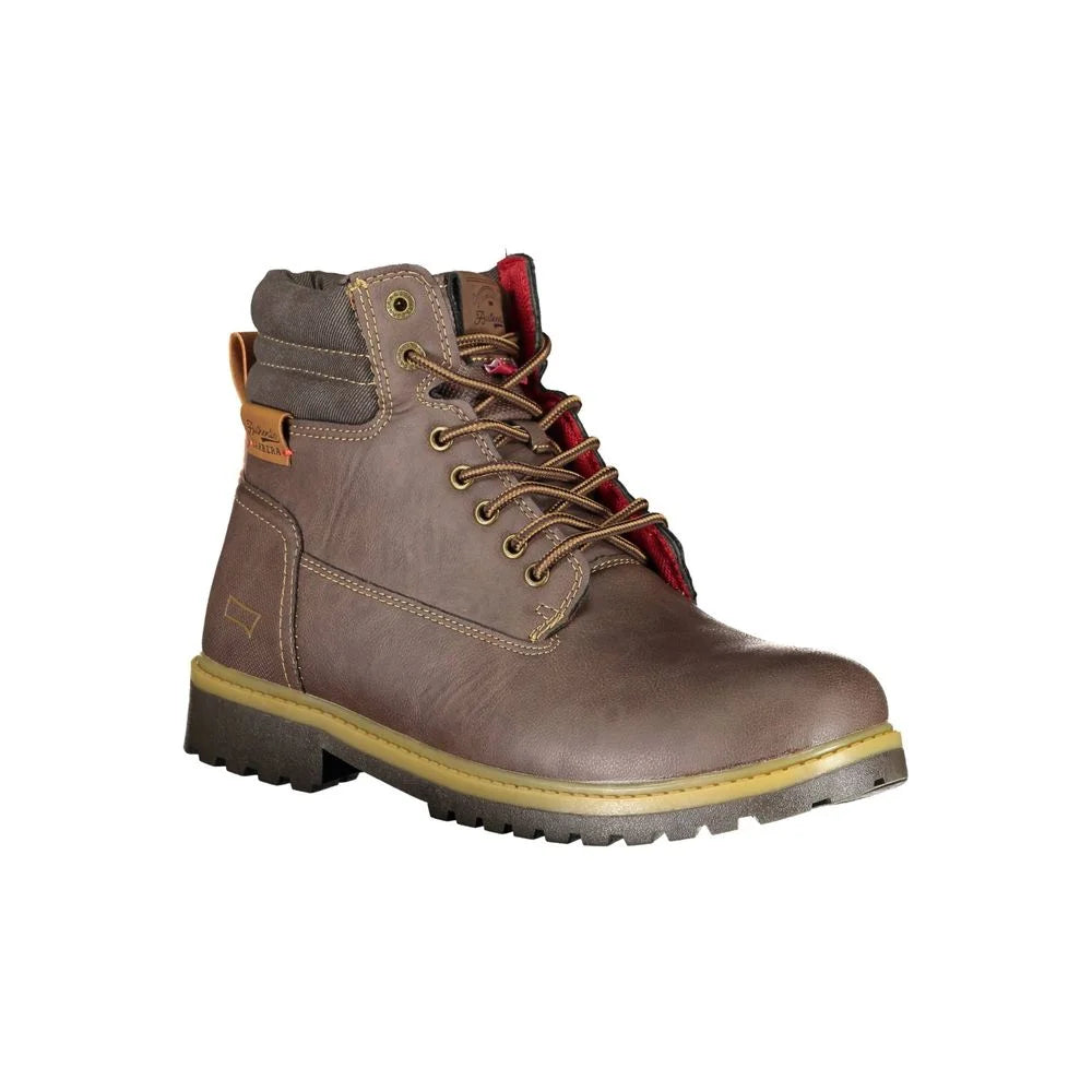 Carrera Brown Polyester Men Boot - EU41/US8 - Boots
