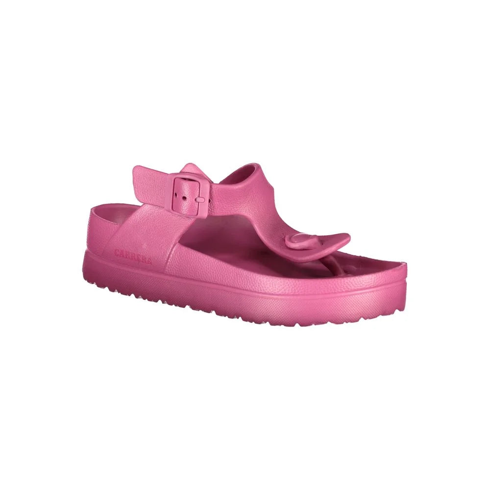Carrera Pink Polyethylene Sandal - Sandals