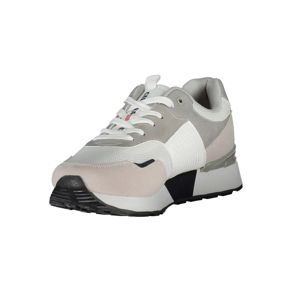 Carrera Sleek White Sneakers with Contrast Details - Sneakers
