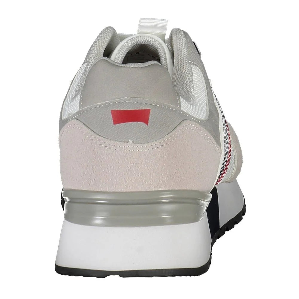 Carrera Sleek White Sneakers with Contrast Details - Sneakers