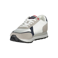 Carrera White Polyester Sneaker
